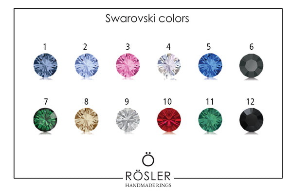 Set de alianzas de Titanio y Marmol (08743_4S1_6N)