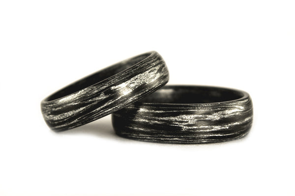 Set alianzas Fibra de Carbono silver (00102_4N7N)