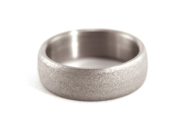 Anillo Titanio arenado (00011_7N)