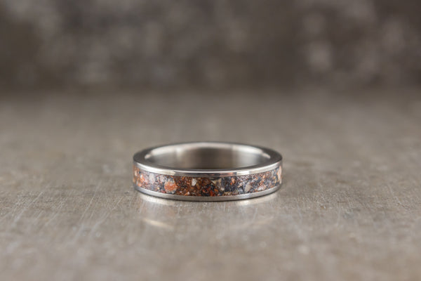 Anillo de Titanio y Jaspe Leopardo (03228_4N)