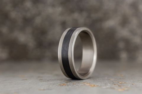 Anillo de Titanio y Fibra de Carbono (00317_7N)