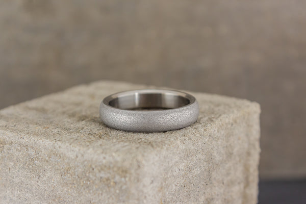 Anillo Titanio arenado (00011_4N)