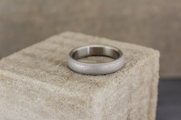 Anillo Titanio arenado (00011_4N)