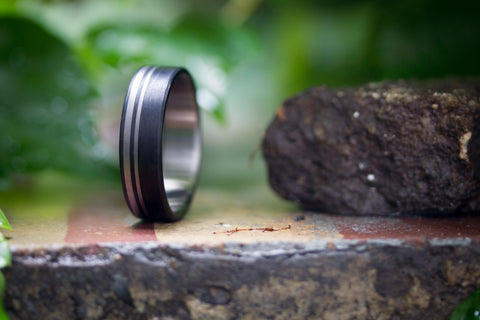 Anillo de Titanio y Fibra de Carbono (00314_7N)