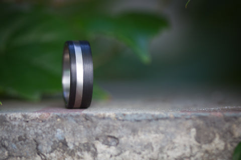 Anillo de Titanio y Fibra de Carbono (00315_7N)