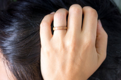 Anillo de Titanio y Nogal (00518_4N)