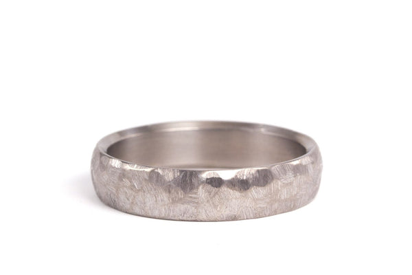 Anillo Titanio martillado (00021_5N)