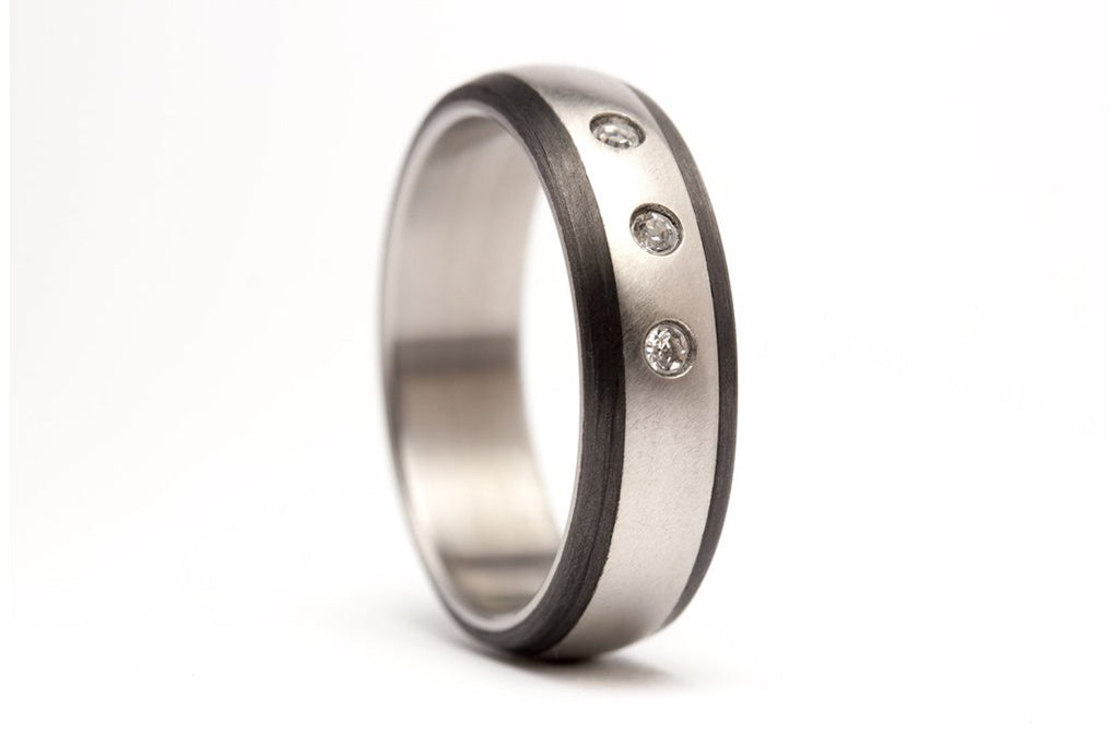 Anillo de Titanio y Fibra de Carbono (00302_4S_3_1)