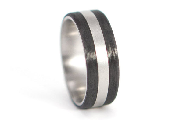 Anillo de Titanio y Fibra de Carbono (00307_7N)