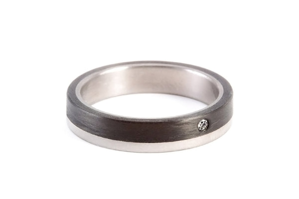 Anillo de Titanio y Fibra de Carbono (00309_4S1)