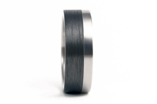 Anillo de Titanio y Fibra de carbono (00309_8N)