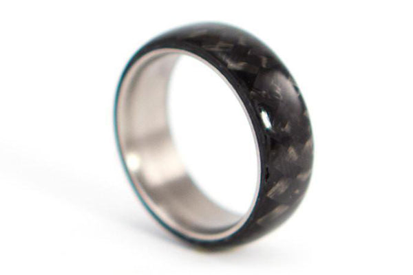 Anillo de Titanio y Fibra de Carbono (00311_7N)