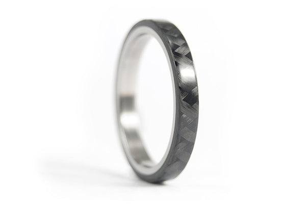 Anillo de Titanio y Fibra de Carbono (00312_3N)