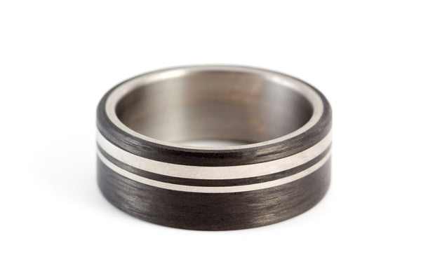 Anillo de Titanio y Fibra de Carbono (00314_7N)