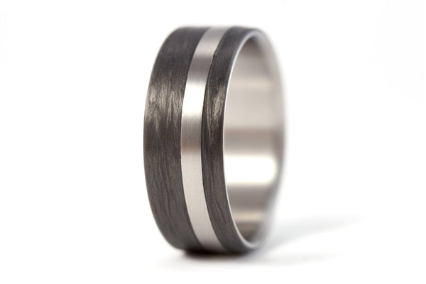 Anillo de Titanio y Fibra de Carbono (00315_7N)