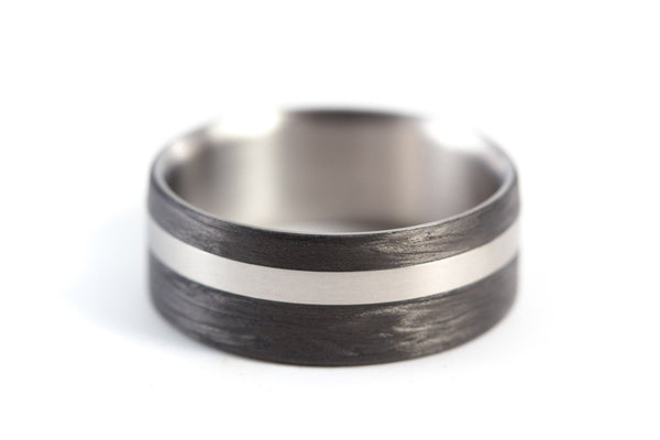 Anillo de Titanio y Fibra de Carbono (00315_7N)