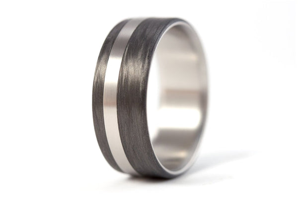 Anillo de Titanio y Fibra de Carbono (00315_7N)