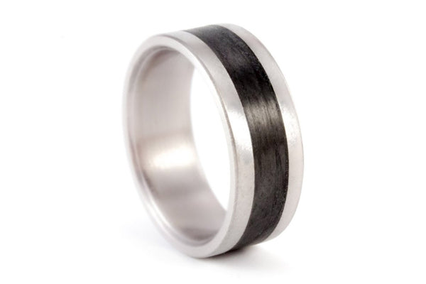 Anillo de Titanio y Fibra de Carbono (00317_7N)