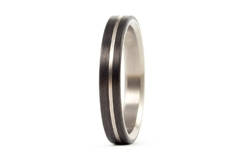 Anillo de Titanio y Fibra de Carbono (00318_4N)