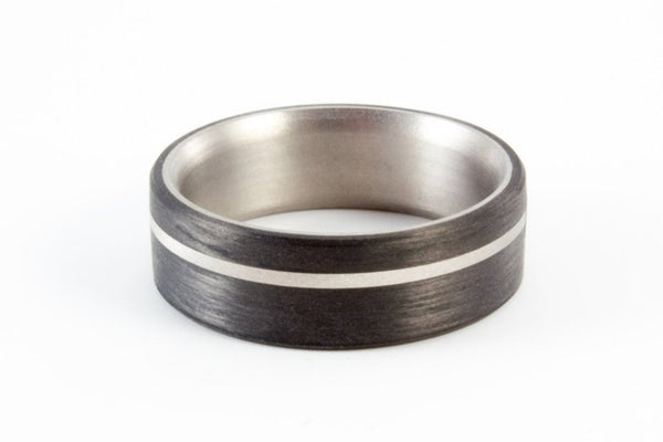Anillo de Titanio y Fibra de Carbono (00318_7N)