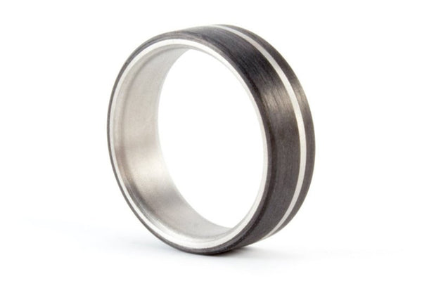 Anillo de Titanio y Fibra de Carbono (00318_7N)