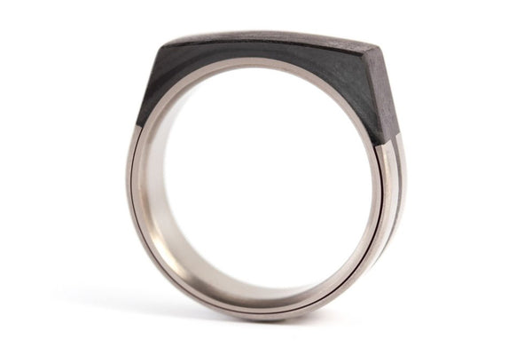 Anillo de Titanio y Fibra de Carbono (00321_7N)