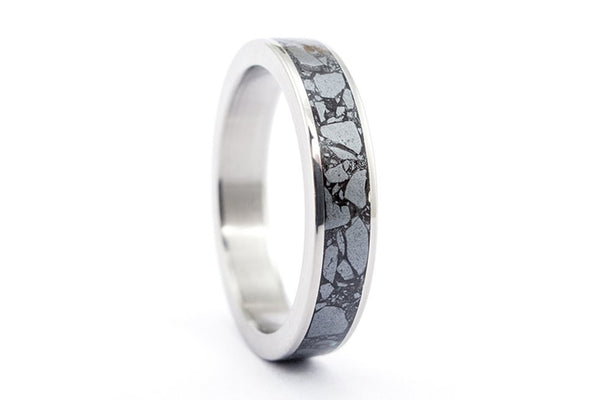 Anillo de Titanio y Hematita (03230_4N)