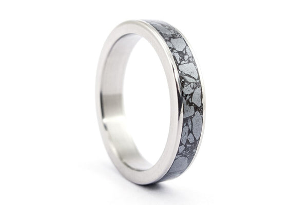 Anillo de Titanio y Hematita (03230_4N)