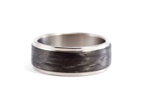 Anillo de Titanio y Fibra de Carbono (00324_8N)