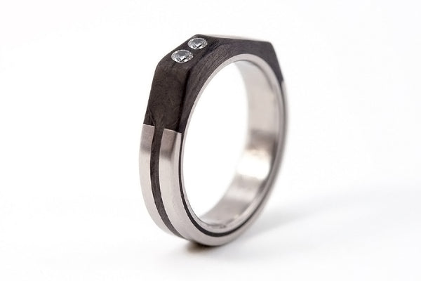 Anillo de Titanio y Fibra de Carbono (00329_4S2_1)