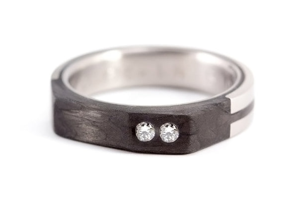 Anillo de Titanio y Fibra de Carbono (00329_4S2_1)