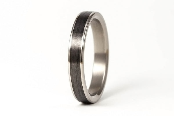 Anillo de Titanio y Fibra de Carbono (00333_4N)