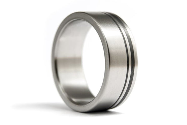 Anillo de Titanio y Fibra de Carbono (00336_8N)