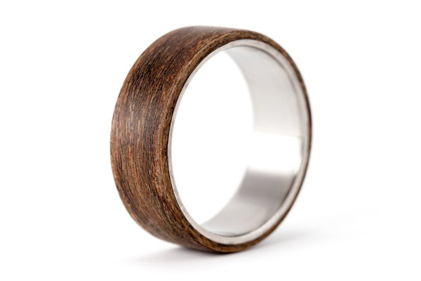 Anillo de Titanio y Cocobolo (00515_7N)
