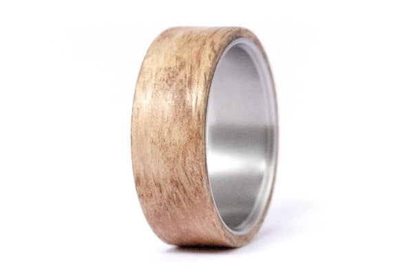 Anillo de Titanio y Madera (00522_8N)