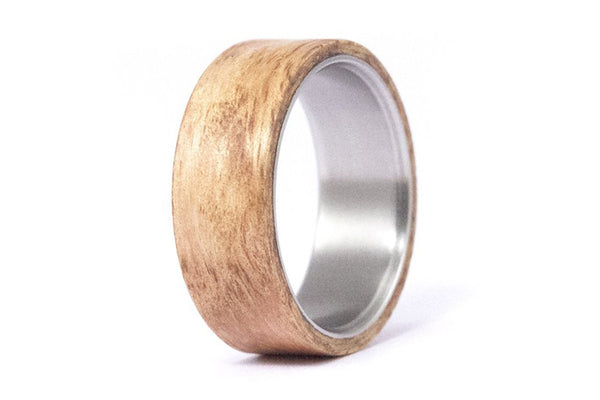 Anillo de Titanio y Madera (00522_8N)