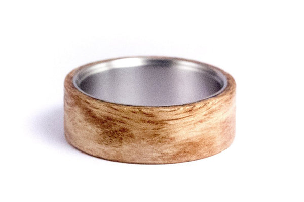 Anillo de Titanio y Madera (00522_8N)