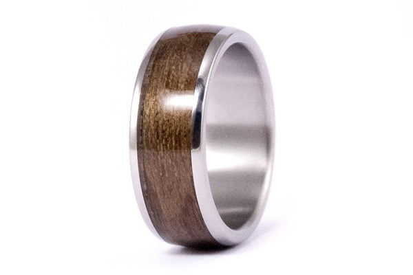 Anillo de Titanio y Madera (00526_8N)