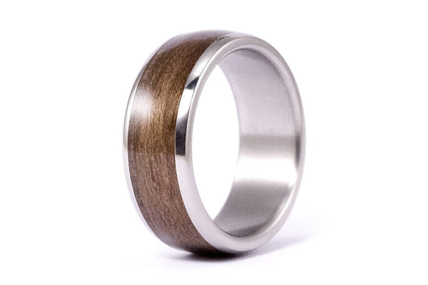 Anillo de Titanio y Madera (00526_8N)
