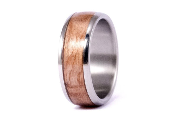 Anillo de Titanio y Madera (00527_8N)