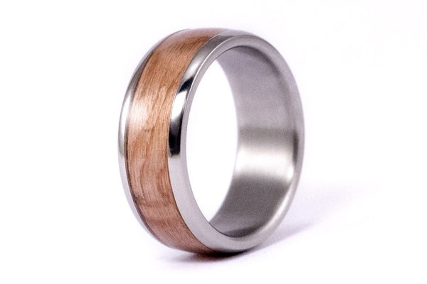 Anillo de Titanio y Madera (00527_8N)