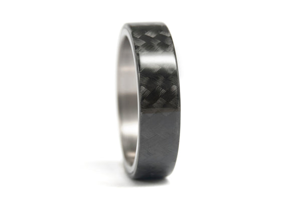 Anillo de Titanio y Fibra de Carbono (00312_6N)