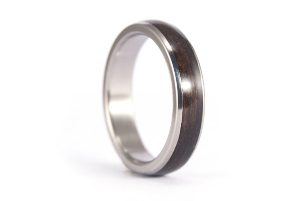 Anillo de Titanio y Madera Cocobolo (00528_4N)