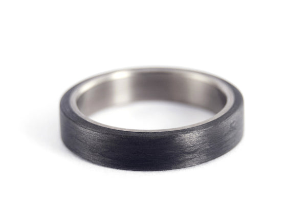 Anillo de Titanio y Fibra de Carbono (00310_4N)