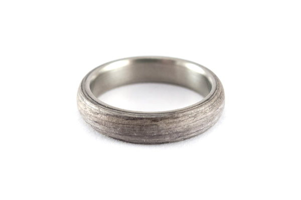 Anillo de Titanio y Madera Gris Terso (00506_4N)