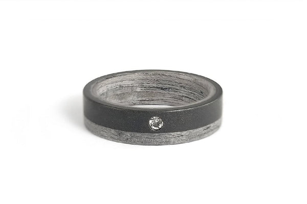 Set alianzas de Grafito y Madera Gris Terso (03500_6S7N)