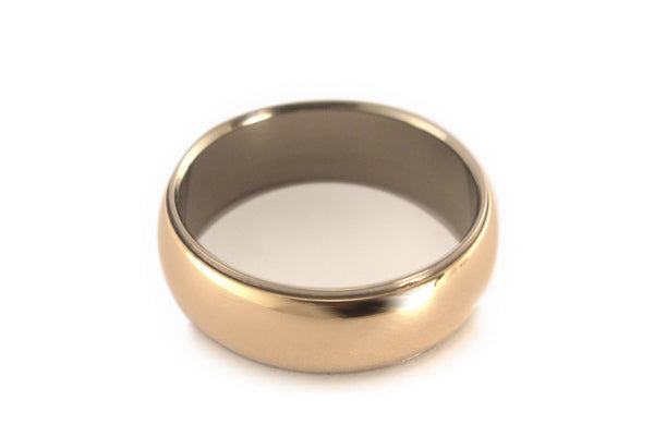 Alianzas de Oro amarillo 18k y Titanio (00550_6N6N)
