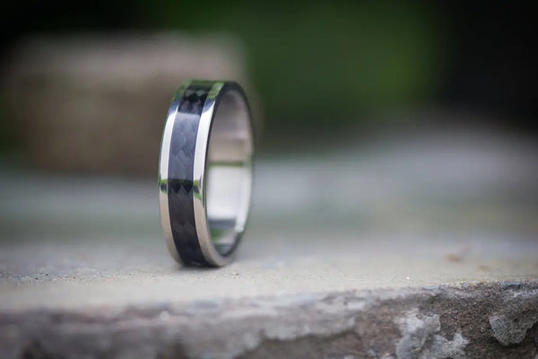 Anillo de Titanio y Fibra de Carbono (00335_7N)