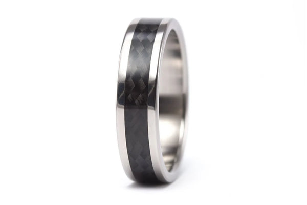 Anillo de Titanio y Fibra de Carbono (00335_7N)