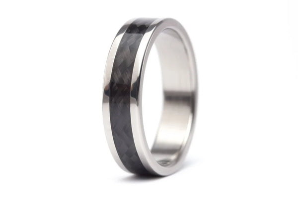 Anillo de Titanio y Fibra de Carbono (00335_7N)